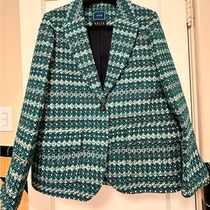 J.Crew Nalya Blazer Italian Tweed Sz 12 NWOT